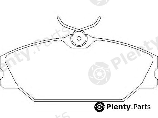  BREMBO part P68027 Brake Pad Set, disc brake