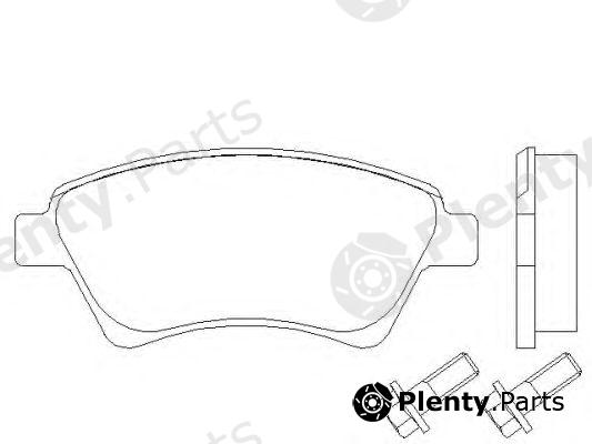  BREMBO part P68034 Brake Pad Set, disc brake