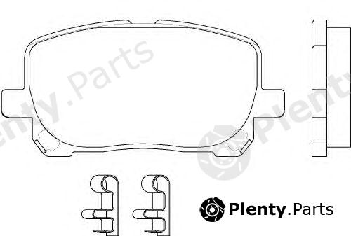  BREMBO part P83061 Brake Pad Set, disc brake