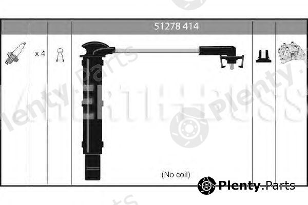  HERTH+BUSS ELPARTS part 51278414 Ignition Cable Kit