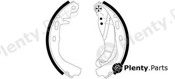  MINTEX part MFR130 Brake Shoe Set