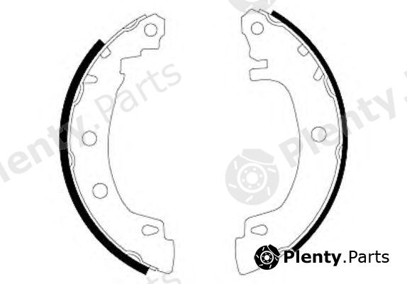  MINTEX part MFR410 Brake Shoe Set