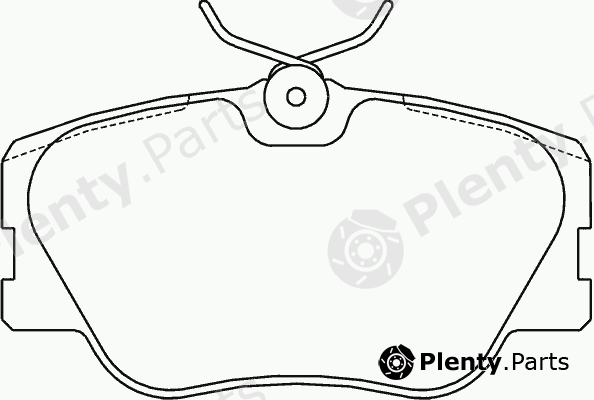  MINTEX part MDB1312 Brake Pad Set, disc brake