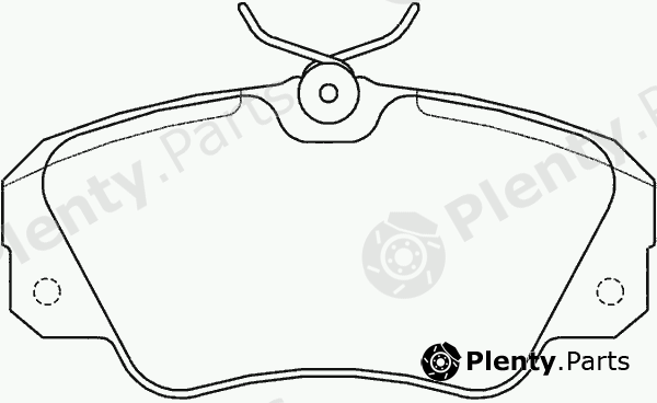  MINTEX part MDB1540 Brake Pad Set, disc brake