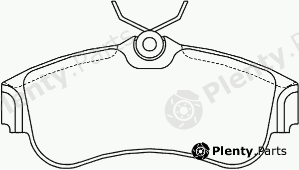  MINTEX part MDB1423 Brake Pad Set, disc brake