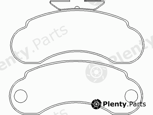  MINTEX part MDB1649 Brake Pad Set, disc brake