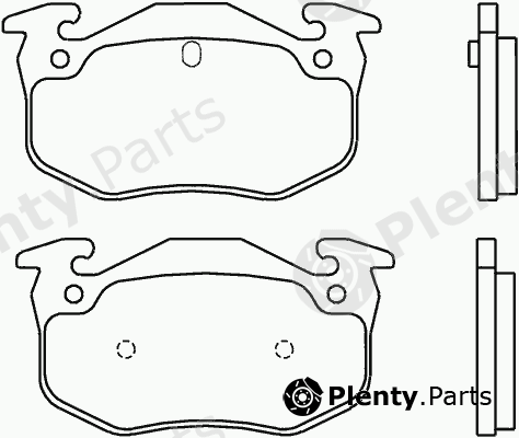  MINTEX part MDB1677 Brake Pad Set, disc brake