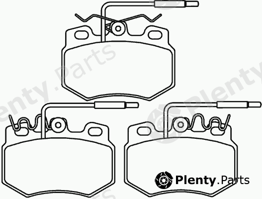  MINTEX part MDB1611 Brake Pad Set, disc brake
