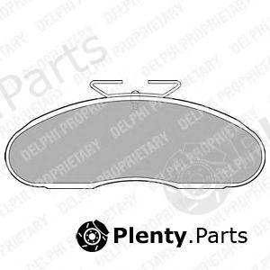  DELPHI part LP1098 Brake Pad Set, disc brake