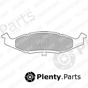  DELPHI part LP1225 Brake Pad Set, disc brake