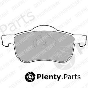  DELPHI part LP1458 Brake Pad Set, disc brake