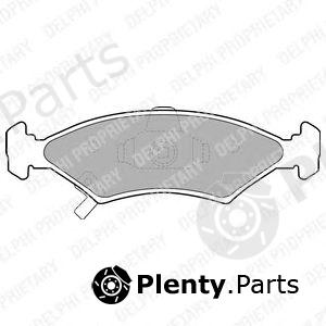  DELPHI part LP1630 Brake Pad Set, disc brake