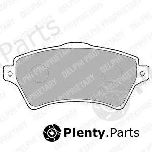  DELPHI part LP1652 Brake Pad Set, disc brake