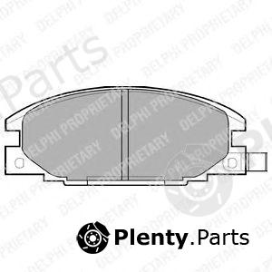 DELPHI part LP629 Brake Pad Set, disc brake