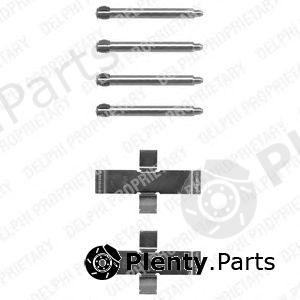 DELPHI part LX0093 Accessory Kit, disc brake pads