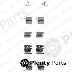  DELPHI part LX0339 Accessory Kit, disc brake pads