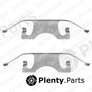  DELPHI part LX0396 Accessory Kit, disc brake pads