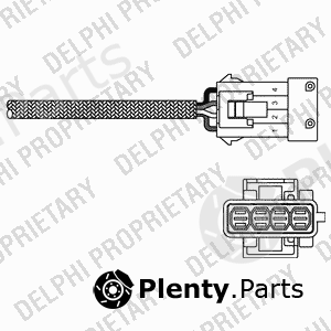  DELPHI part ES10797-12B1 (ES1079712B1) Lambda Sensor
