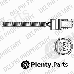  DELPHI part ES20313-12B1 (ES2031312B1) Lambda Sensor