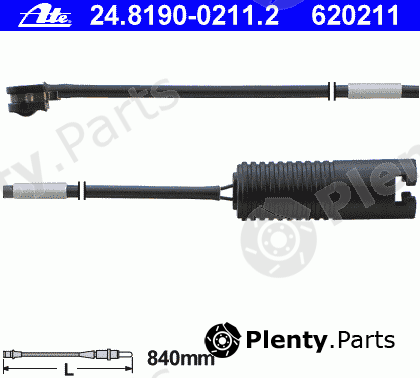  ATE part 24.8190-0211.2 (24819002112) Warning Contact, brake pad wear