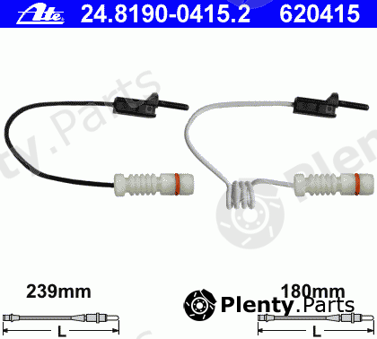  ATE part 24.8190-0415.2 (24819004152) Warning Contact, brake pad wear