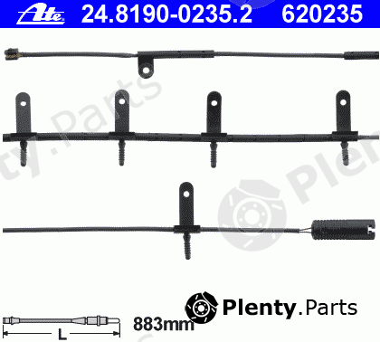  ATE part 24.8190-0235.2 (24819002352) Warning Contact, brake pad wear