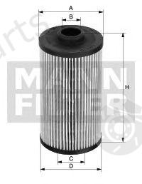  MANN-FILTER part HU824x (HU824X) Oil Filter