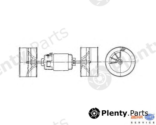  BEHR part 8EW009160-491 (8EW009160491) Interior Blower