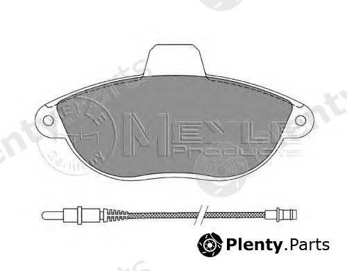  MEYLE part 0252304218/W (0252304218W) Brake Pad Set, disc brake