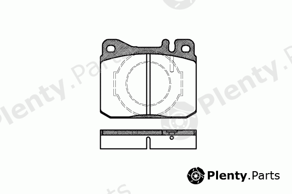  ROADHOUSE part 2010.40 (201040) Brake Pad Set, disc brake
