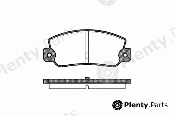  ROADHOUSE part 2025.30 (202530) Brake Pad Set, disc brake