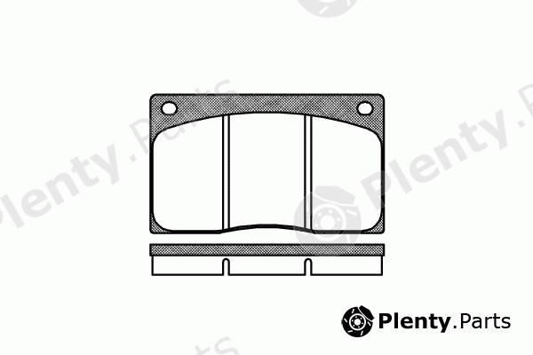 ROADHOUSE part 2044.00 (204400) Brake Pad Set, disc brake