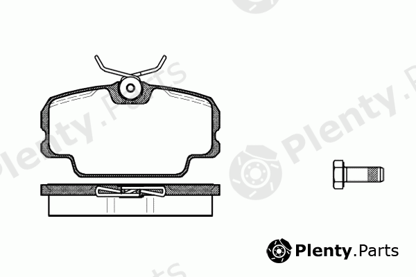  ROADHOUSE part 2145.00 (214500) Brake Pad Set, disc brake