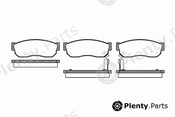  ROADHOUSE part 2149.02 (214902) Brake Pad Set, disc brake