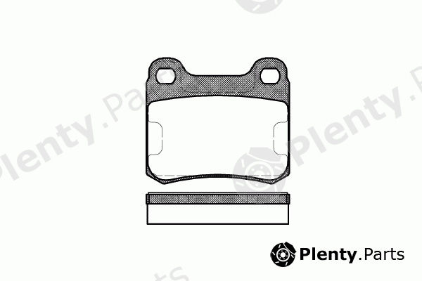  ROADHOUSE part 2157.00 (215700) Brake Pad Set, disc brake