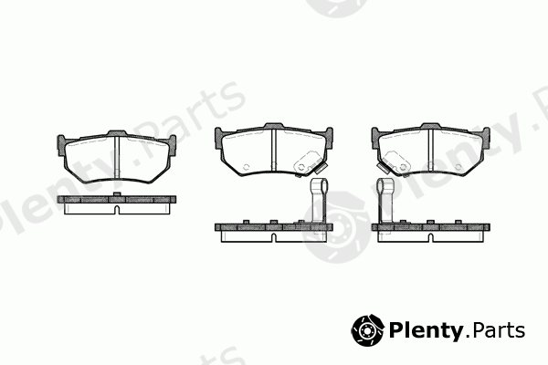  ROADHOUSE part 2183.02 (218302) Brake Pad Set, disc brake