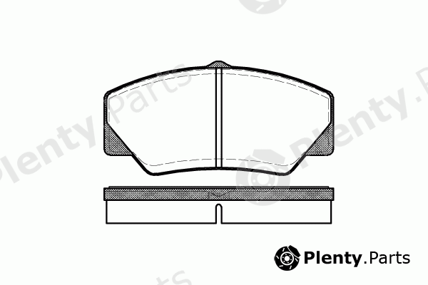  ROADHOUSE part 2206.00 (220600) Brake Pad Set, disc brake