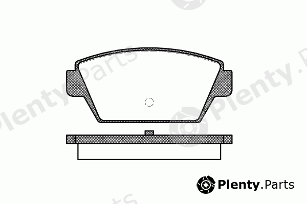 ROADHOUSE part 2215.00 (221500) Brake Pad Set, disc brake