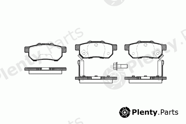  ROADHOUSE part 2233.52 (223352) Brake Pad Set, disc brake
