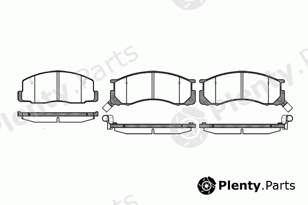  ROADHOUSE part 2306.22 (230622) Brake Pad Set, disc brake