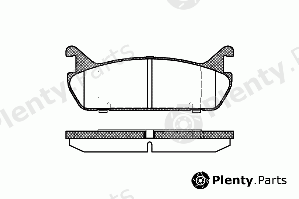  ROADHOUSE part 2329.00 (232900) Brake Pad Set, disc brake