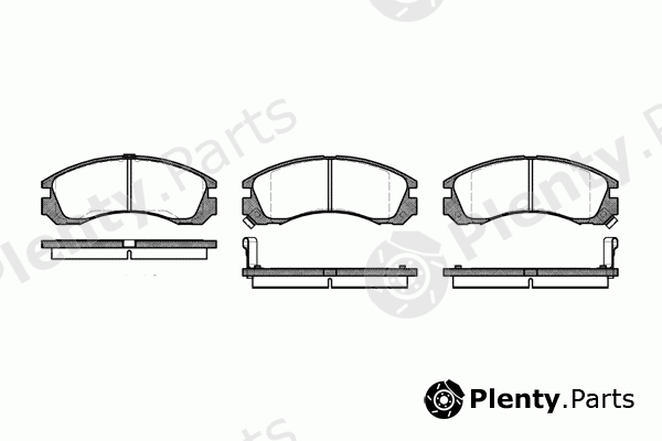  ROADHOUSE part 2354.02 (235402) Brake Pad Set, disc brake