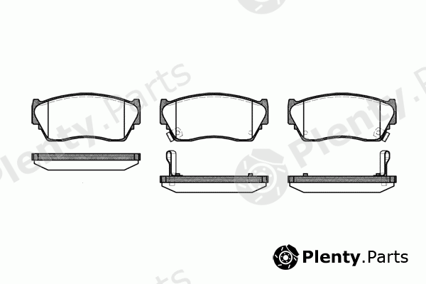  ROADHOUSE part 2364.02 (236402) Brake Pad Set, disc brake