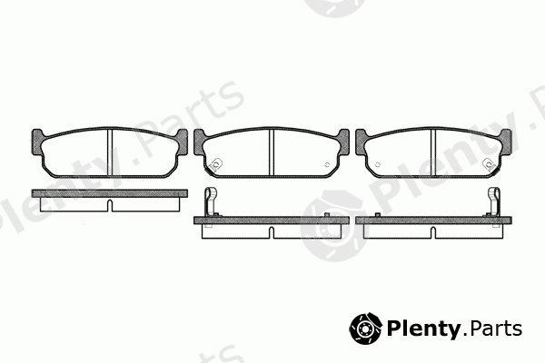  ROADHOUSE part 2373.02 (237302) Brake Pad Set, disc brake