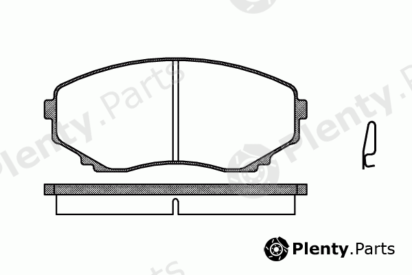  ROADHOUSE part 2397.00 (239700) Brake Pad Set, disc brake