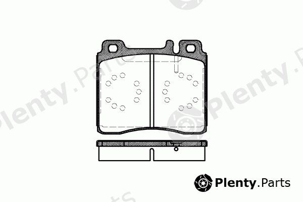  ROADHOUSE part 2420.00 (242000) Brake Pad Set, disc brake