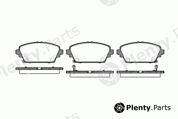  ROADHOUSE part 2694.02 (269402) Brake Pad Set, disc brake
