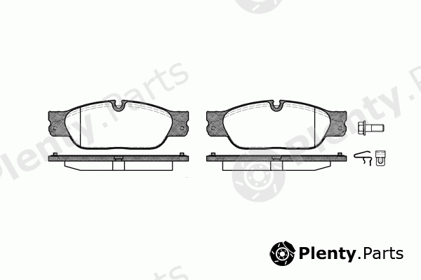  ROADHOUSE part 2731.20 (273120) Brake Pad Set, disc brake
