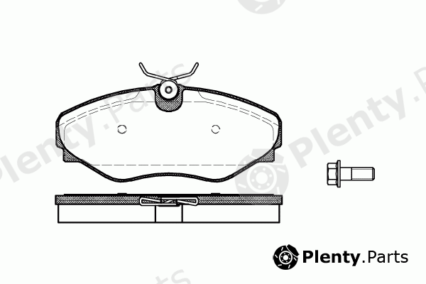 ROADHOUSE part 2834.20 (283420) Brake Pad Set, disc brake