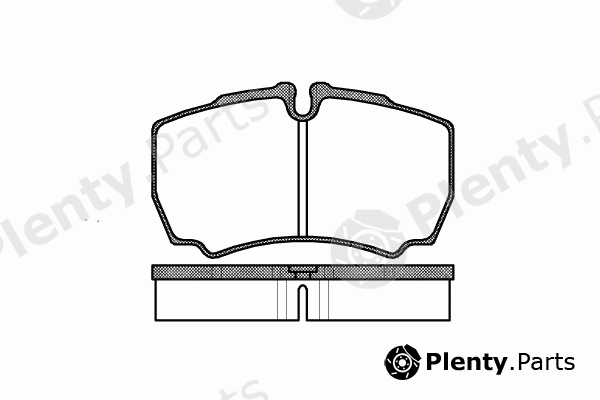  ROADHOUSE part 2849.00 (284900) Brake Pad Set, disc brake